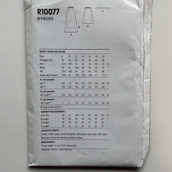 Lot of 5 Easy Sewing Patterns - Unused uncut Sewing pattern some just for knits - Picture 10 of 15